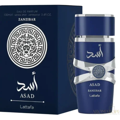 Asad Zanzibar Lattafa Edp 100Ml Hombre- Inspirado en Armani Prive Bleu Turquoise Giorgio Armani — Lattafa