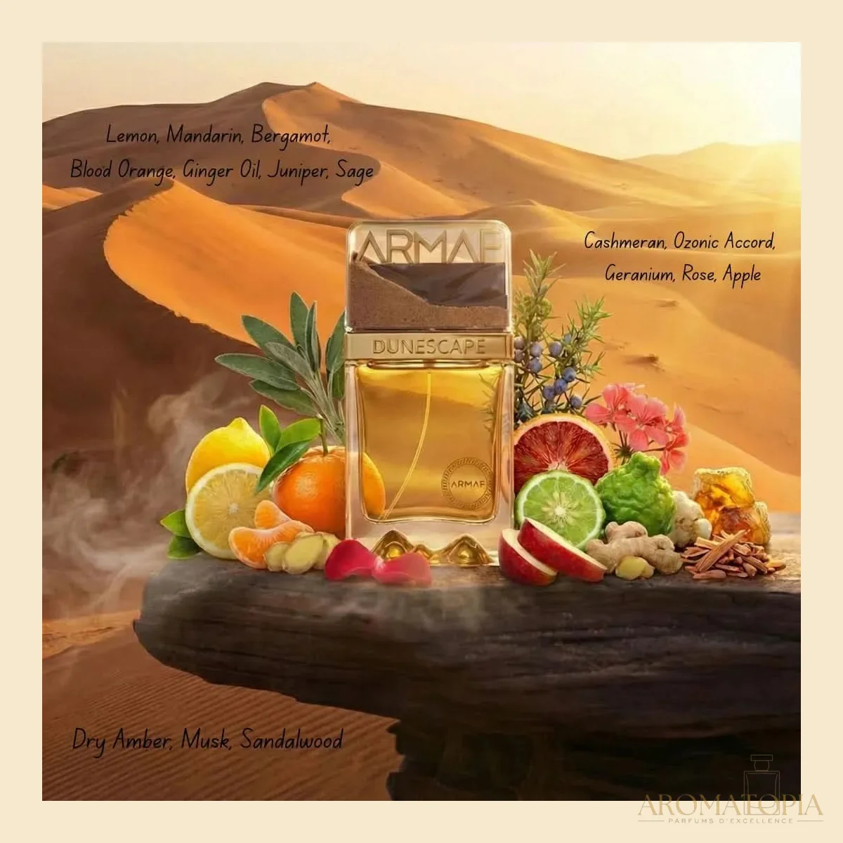 Armaf Dunescape — decant de 5 ml y 10 ml en Aromatopia