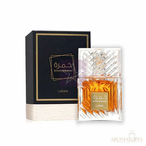 Lattafa Khamrah — decant de 5 ml y 10 ml en Aromatopia